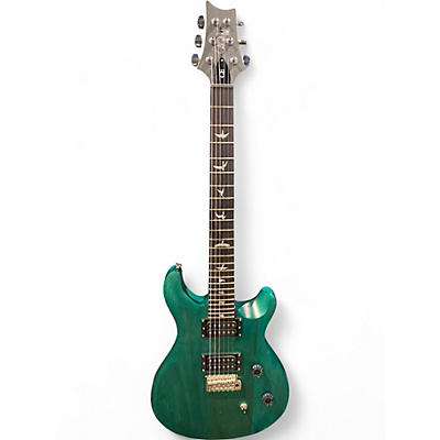 Used PRS SE Standard 24 Turquoise Solid Body Electric Guitar