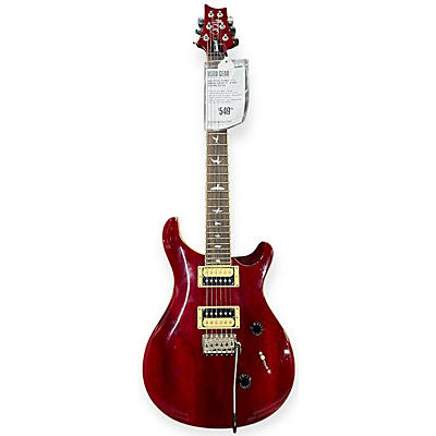 PRS Used PRS SE Standard 24 Vintage Cherry Solid Body Electric Guitar