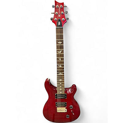 Used PRS SE Standard 24 Wine Red Solid Body Electric Guitar