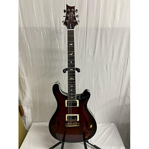 Prs Used PRS SE Standard Fire Red Burst Hollow Body Electric Guitar Fire Red Burst