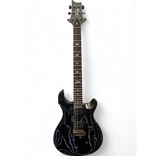 PRS Used PRS SE Swamp Ash CE 24 Limited Edition Sandblasted Purple Solid Body Electric Guitar Sandblasted Purple