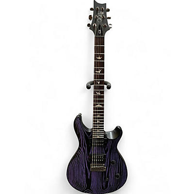 PRS Used PRS SE Swamp Ash CE 24 Sandblasted LTD SANDBLASTED PURPLE Solid Body Electric Guitar