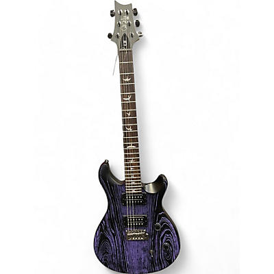 Used PRS SE Swamp Ash CE 24 Sandblasted LTD Sandblasted Purple Solid Body Electric Guitar