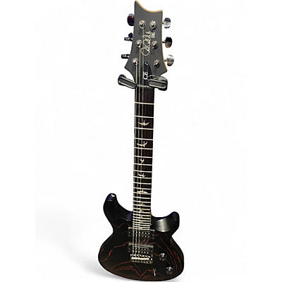 Used PRS SE Swamp Ash CE 24 Sandblasted Red Solid Body Electric Guitar