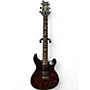 Used PRS SE Swamp Ash Sandblasted CE24 Red Solid Body Electric Guitar Red