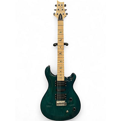 Used PRS SE Swamp Ash Special Blue Solid Body Electric Guitar