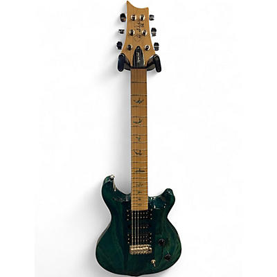 Used PRS SE Swamp Ash Special IRI BLUE Solid Body Electric Guitar