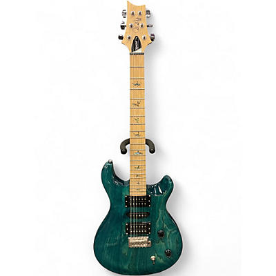 Used PRS SE Swamp Ash Special Iri Blue Solid Body Electric Guitar