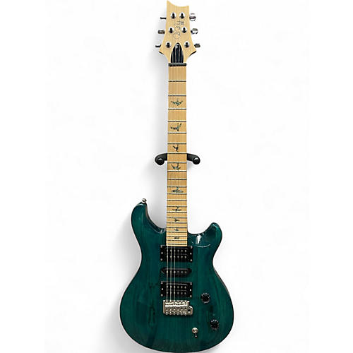 Used PRS SE Swamp Ash Special Iris Blue Solid Body Electric Guitar Iris Blue