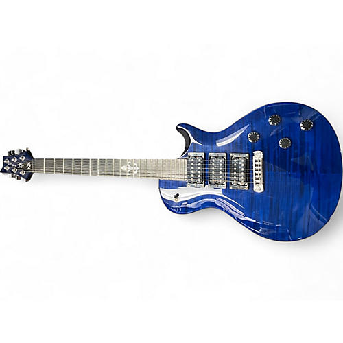 Used PRS SE Zach Meyers Blue Solid Body Electric Guitar Blue