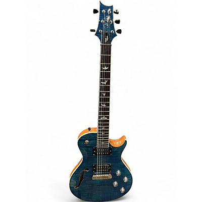 Used PRS SE Zack Myers Blue Hollow Body Electric Guitar