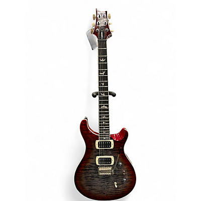 Used PRS SE custom 24-08 Cherry Sunburst Solid Body Electric Guitar