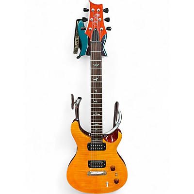 Used PRS SE22 PAULS GUITAR Amber TRANS Solid Body Electric Guitar