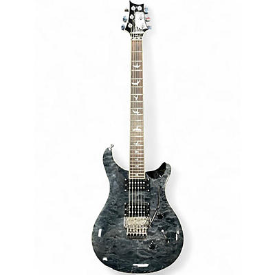 Used PRS SE24 FR  Trans Black Solid Body Electric Guitar