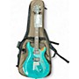 Used PRS SE24 Metallic Aqua Marine Solid Body Electric Guitar Metallic Aqua Marine