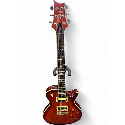 Used PRS SE245 sunburst Solid Body Electric Guitar