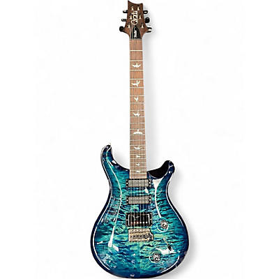Used PRS STUDIO 22 WOOD LIBRARY BRIZILLIAN PATTERN NECK QUILTED Aquableux Purple Burst Solid Body Electric Guitar