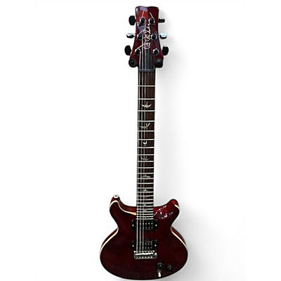 Used PRS Santana III Crimson Red Trans Solid Body Electric Guitar