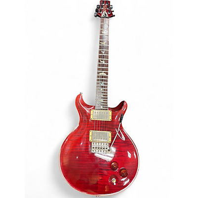 Used PRS Santana III Trans Crimson Red Solid Body Electric Guitar