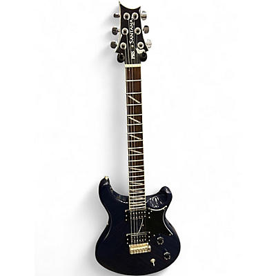 Used PRS Santana SE Midnight Blue Solid Body Electric Guitar