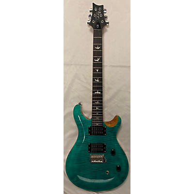 PRS Used PRS Se Ce Turquoise Solid Body Electric Guitar