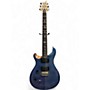 Used PRS Se Custom 24-08 Left-Handed Faded Blue Solid Body Electric Guitar Faded Blue