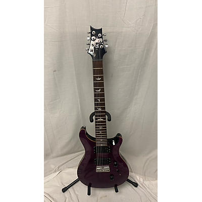 PRS Used PRS Se Custom 24 7 Purple Solid Body Electric Guitar