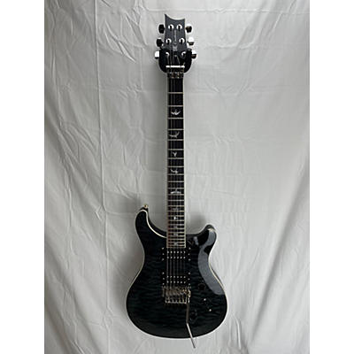 PRS Used PRS Se Custom 24 Fr Black Solid Body Electric Guitar