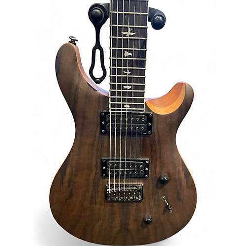 PRS Used PRS Se Mark Holcomb SVN Walnut Stain Solid Body Electric Guitar Walnut Stain