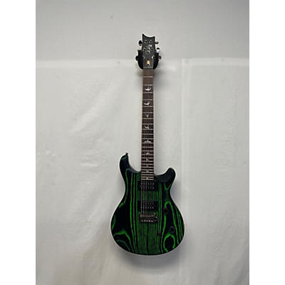 PRS Used PRS Se Swamp Ash Ce 24 Sandblasted Green Solid Body Electric Guitar