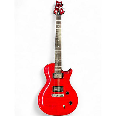 Used PRS Singlecut SE Scarlet Red Solid Body Electric Guitar
