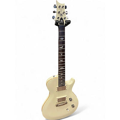 Used PRS Singlecut SE245 White Solid Body Electric Guitar