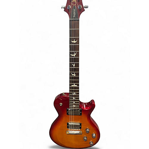 Used PRS Singlecut Trans Amber Solid Body Electric Guitar Trans Amber