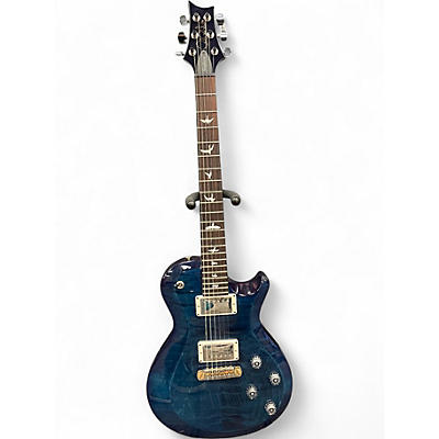 Used PRS Singlecut Trans Blue Solid Body Electric Guitar