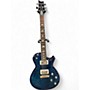 Used PRS Singlecut Trans Blue Solid Body Electric Guitar Trans Blue