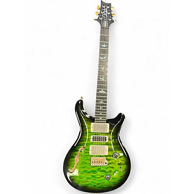 Used PRS Special 22 Green Hollow Body Electric Guitar