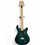 Used PRS Swamp Ash SE Iri Blue Solid Body Electric Guitar Iri Blue