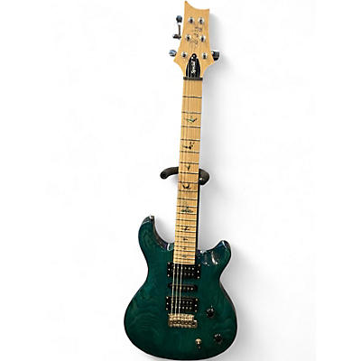 Used PRS Swamp Ash Special Iri Blue Solid Body Electric Guitar