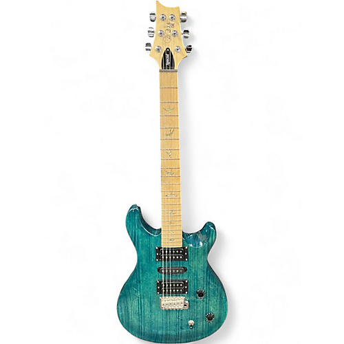 Used PRS Swamp Ash Special Iris Blue Solid Body Electric Guitar Iris Blue