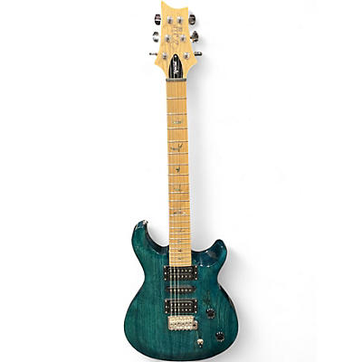 Used PRS Swamp Ash Special Iris Blue Solid Body Electric Guitar