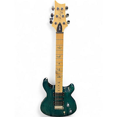 Used PRS Swamp Ash Special SE IRIS BLUE Solid Body Electric Guitar