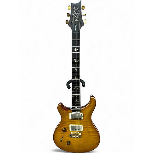 Used PRS WOOD LIBRARY CUSTOM 24 PATTERN THIN 10 TOP BRAZILIAN RW Gold Electric Guitar Gold