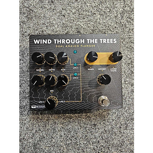 PRS Used PRS Wind Through The Trees Dual Analog Flanger Effect Pedal