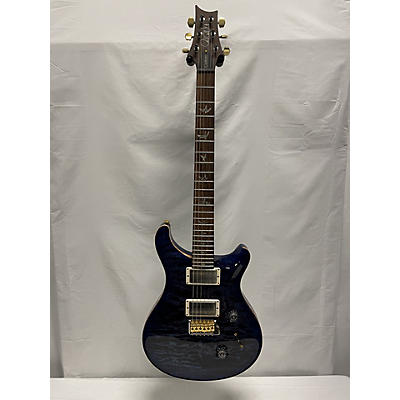 PRS Used PRS Wood Library Custom 24 10 Top Brazilian Fret Board Violet Blue Burst Solid Body Electric Guitar