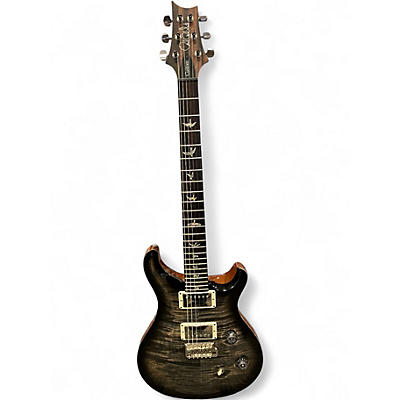 Used PRS Wood Library Custom 24 10 Top Charcoal Solid Body Electric Guitar