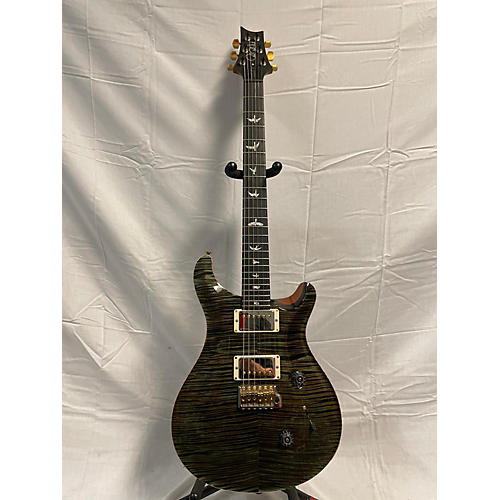 PRS Used PRS Wood Library Custom 24 Charcoal Solid Body Electric Guitar Charcoal