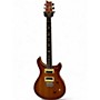 Used PRS ZEBRA WOOD SE CUSTOM 24 Cherry Sunburst Solid Body Electric Guitar Cherry Sunburst