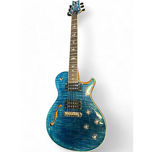 PRS Used PRS Zach Myers Signature SE Blue Solid Body Electric Guitar Blue