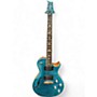 Used PRS Zach Myers Signature SE Blue Solid Body Electric Guitar Blue