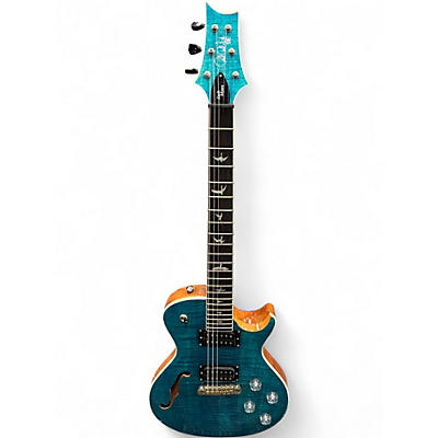 Used PRS Zach Myers Signature SE Blue Solid Body Electric Guitar